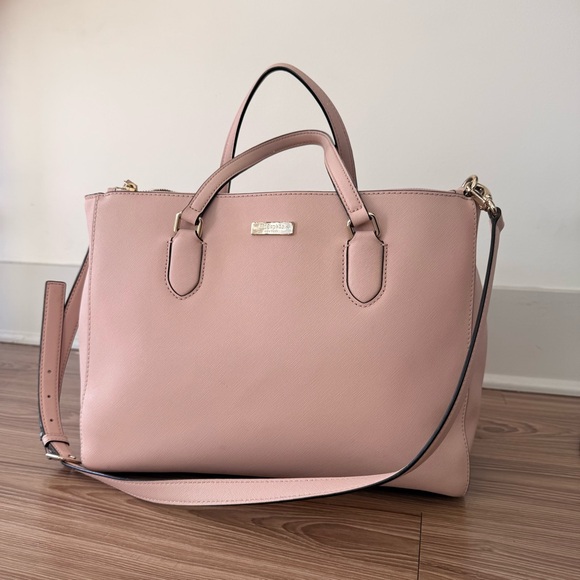 kate spade Handbags - Kate Spade Laurel Way Leighann Satchel – Pink Blush – NWT – Retail $429